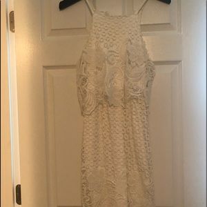 lace white dress - never worn! tags still on